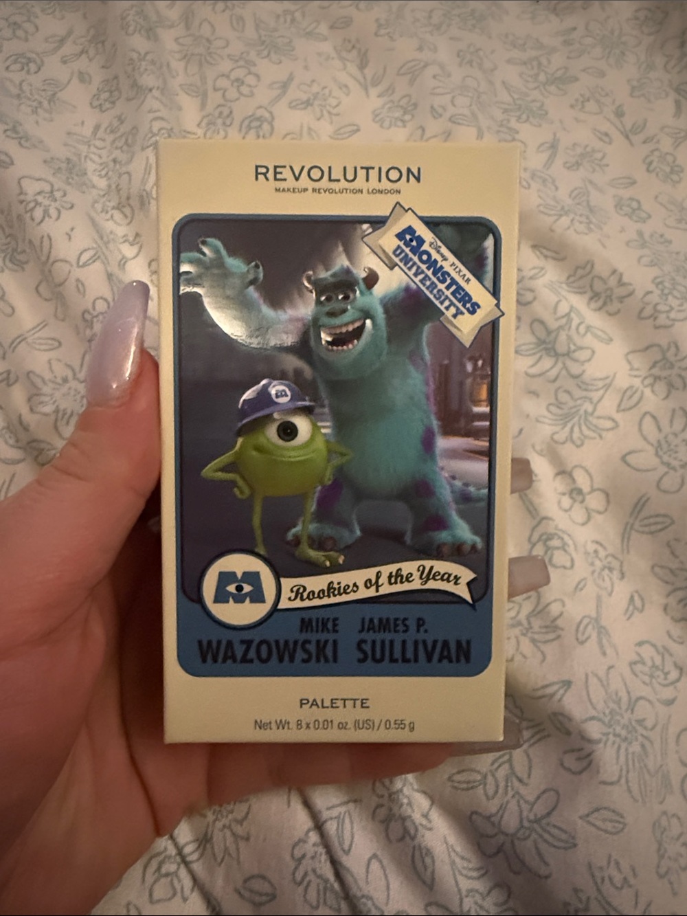 Revolution Eyeshadow Palette - Cream & Blue Packaging